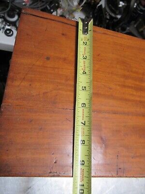 ANTIQUE HENRY CROUCH LONDON EMPTY WOOD BOX 1900"s MICROSCOPE AS PICTURED &TB-5-b