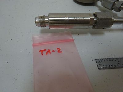 SEMICONDUCTOR LINE PRESSURE GAS VALVE REGULATOR FILTER ASSEMBLY AS IS BIN#TA-2-i