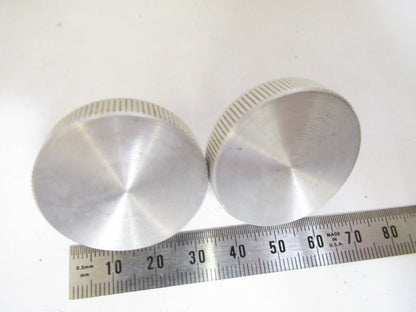 American Optical Co. Spencer Lens Co. Set of Knobs Gross Stage Microscope Part