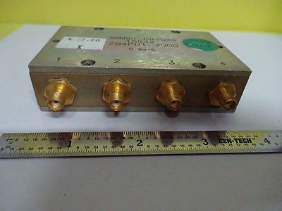 RF MICROWAVE FREQUENCY MINI CIRCUITS ZB4PD1-2000 SPLITTER AS IS BIN#X2-19