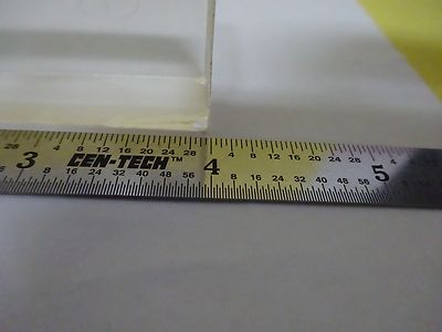 OPTICAL GLASS BAR NON POLISHED LASER OPTICS AS IS BIN#4V-FL-41