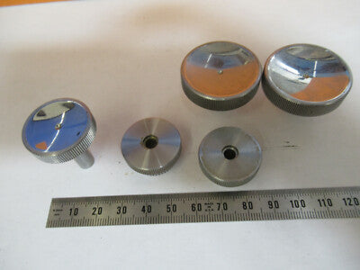 Bausch & Lomb Antique Set of Knobs Microscope Part