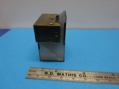 MICROSCOPE PART OLYMPUS JAPAN MOUNTED PRISM OPTICS AS IS #90-72