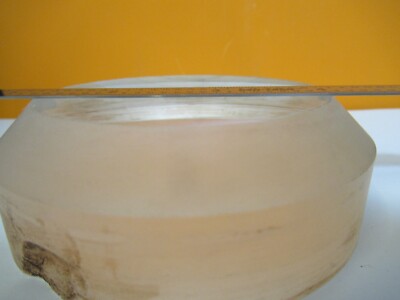 OPTICAL MIL SPEC HUGE LENS PLANO CONCAVE THICK GLASS OPTICS AS PICTURED FT-6-206