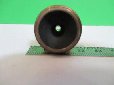 Antique Bausch & Lomb Brass Objective Lens Microscope Part