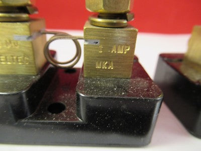 LOT 2 EA DELTEC 50W 1 AMP MKA ELECTRICAL LOAD RESISTOR AS PICTURED PART &FT-1-36