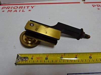 ANTIQUE FRENCH 1880's BRASS UNIQUE MICROSCOPE PART FRANCE &96-95