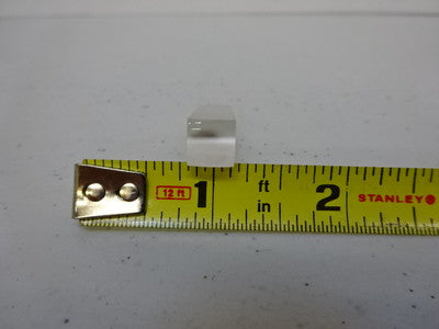 LONG BI CONVEX LENS GLASS BAR OPTICS OPTICAL AS PICTURED &J4-A-10