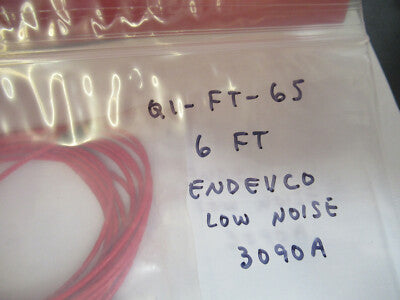 PCB Endevco Low Noise Cable 72in 3090A for accelerometer