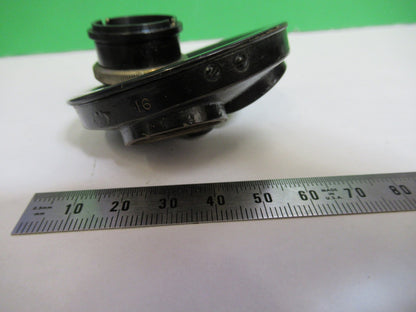 ANTIQUE AO SPENCER NOSEPIECE BRASS  MICROSCOPE PART AS PICTURED T6-A-43