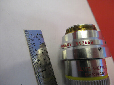 LEITZ 553459 DIC + INFINITY 10X OBJECTIVE MICROSCOPE OPTICS AS PICTURED #B1-A-62