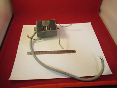 ZEISS GERMANY POWER SUPPLY TRANSFORMER MICROSCOPE PART AS PICTURED &FT-4-52B