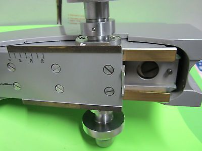 MICROSCOPE PART REICHERT AUSTRIA ZETOPAN FRAME + MICROMETER AS PICTURED BIN#29