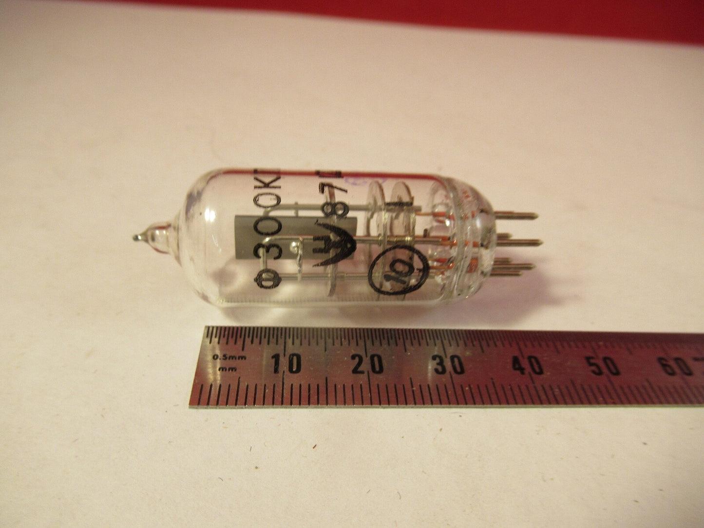 Vintage Quartz Crystal Russian Morion Frequency 300 kHz Radio Control