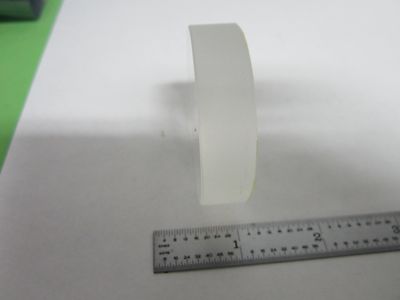 OPTICAL FLAT COATED [has blemishes, spots] LASER OPTICS AS IS BIN#Q7-56