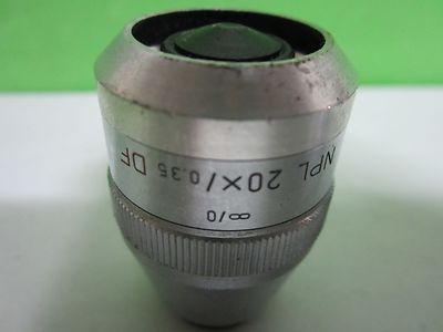 LEITZ OBJECTIVE NPL 20X DF MICROSCOPE OPTICS #T5-55