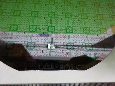 SEMICONDUCTOR WAFER SILICON WITH COMPONENTS AS IS  BIN#P6-90