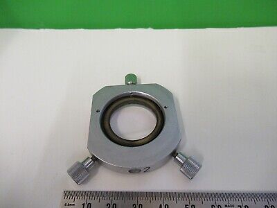 UNKNOWN MAKER MOUNTED LENS LAMBDA MICROSCOPE PART OPTICS AS PICTURED &15-A-15