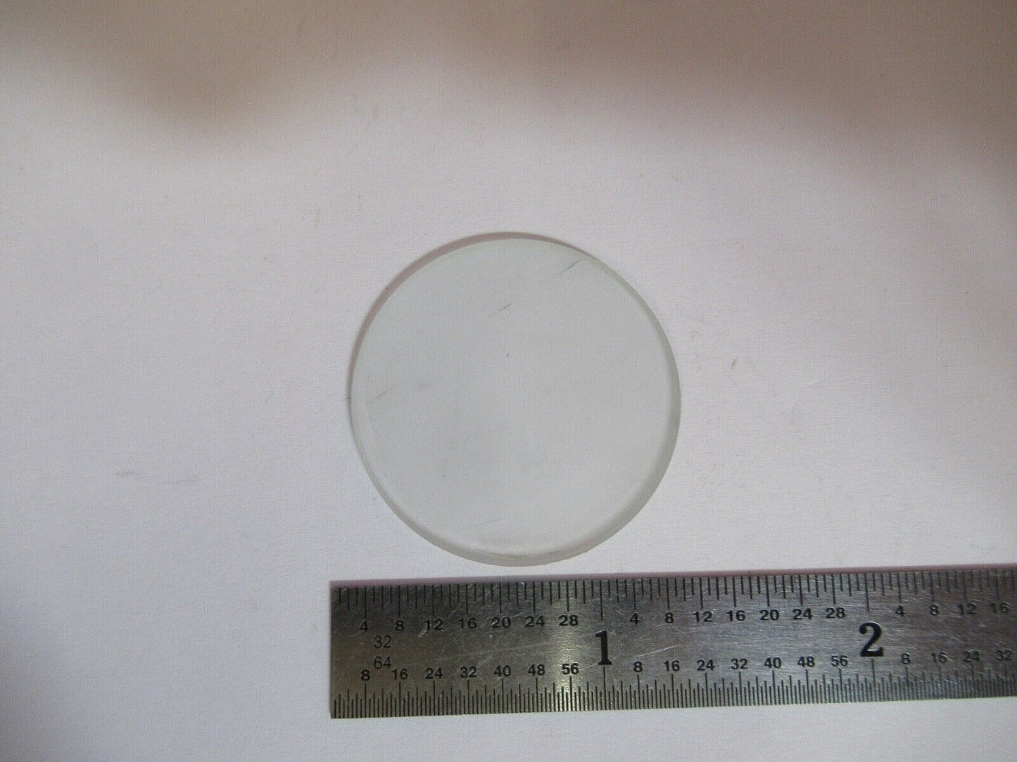 ZEISS GERMANY DIFFUSER FROSTED GLASS FILTER MICROSCOPE PART AS PICTURED &A5-A-71