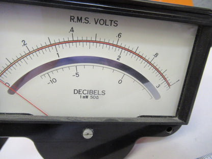 HP Hewlett-Packard Rms Volts Decibel Signal Electric