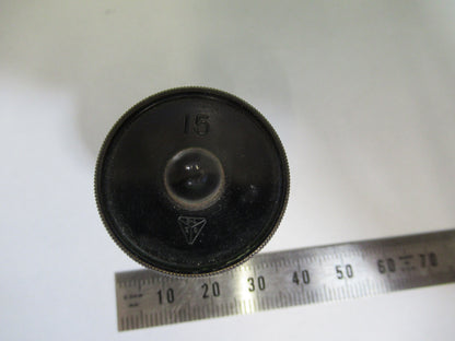 Antique Bausch & Lomb 15X Eyepiece Ocular Microscope Part
