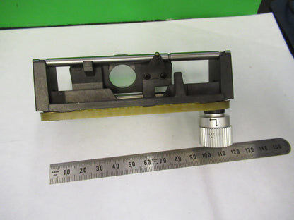 LEITZ WEZLAR HEAD PRISM ASSEMBLY OPTICS MICROSCOPE PART AS PICTURED 82-A-71