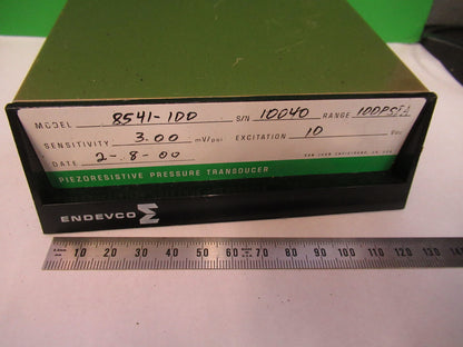 ENDEVCO MEGGITT 8541-100 PRESSURE SENSOR 100 psi  AS PICTURED G3-FT-15