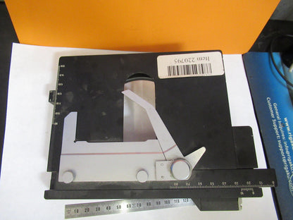 WILD HEERBRUGG SWISS M20E XY STAGE TABLE MICROSCOPE PART AS PICTURED Y3-A-34