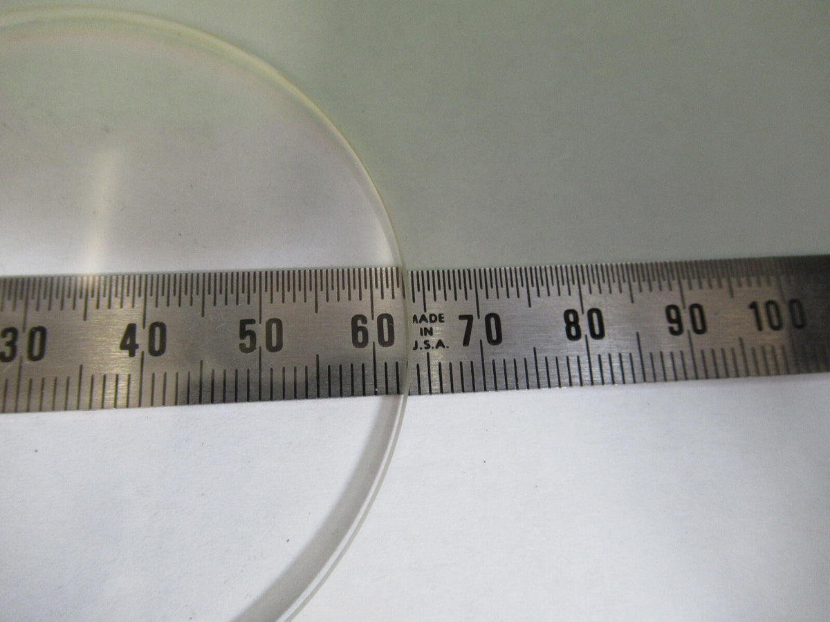 OPTICAL FLAT MIL SPEC BK7 GLASS OPTICS AS PICTURED 80-B-22