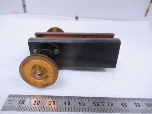Microscope Part Antique Bausch & Lomb Frame Fine Adjust