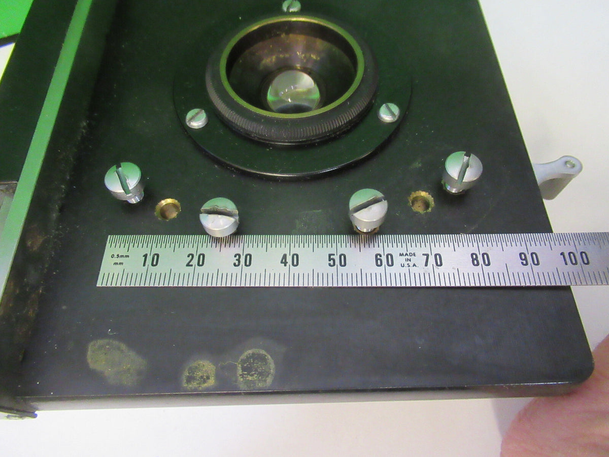 BAUSCH LOMB  STAGE TABLE XY MICROSCOPE PART OPTICS AS PICTURED &F3-B-57