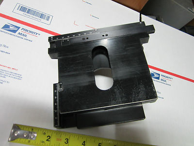 MICROSCOPE PART OLYMPUS JAPAN STAGE MICROMETER AS IS BIN#33