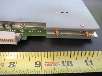 BOARD for ROHDE & SCHWARZ EMI RECEIVER PREAMPLIFIER 2ND IF 1032.8749.02 &B5-A-05