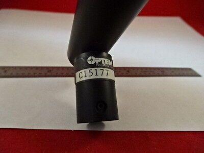 MICROSCOPE PART OPTEM TUBUS INSPECTION C15177 MOUNTED LENS OPTICS AS IS #AO-09