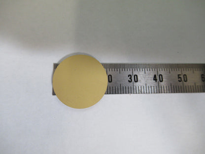 BLANK PIEZOELECTRIC new QUARTZ CRYSTAL X-CUT GOLD PLATED PIEZO SENSOR AL-B-01