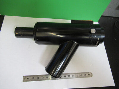 Antique Ernst Leitz Germany Trinocular Head Microscope Part