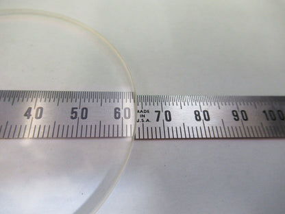 OPTICAL FLAT MIL SPEC BK7 GLASS OPTICS AS PICTURED 80-B-22