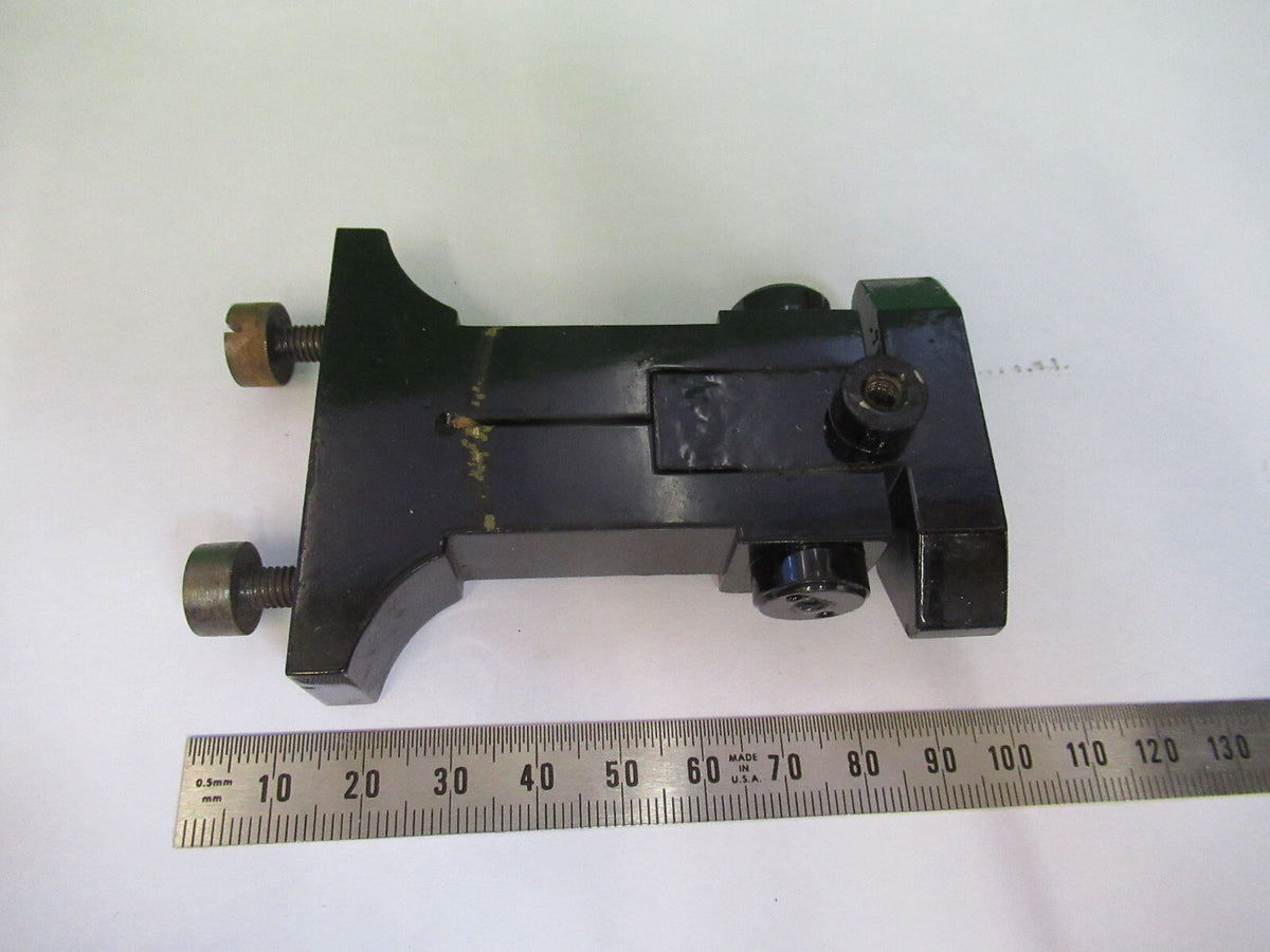 Antique Brass Reichert Holder Frame Microscope Part
