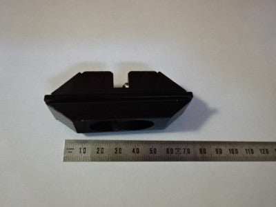 AUS JENA 7X OBJECTIVE LIGHT SPLIT MICROSCOPE PART OPTICS AS PICTURED &99-44