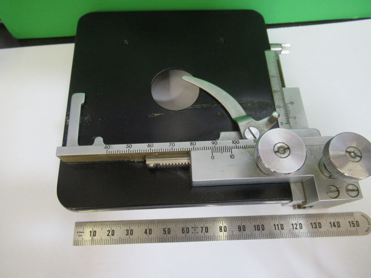 Olympus Japan Xy Stage Table Microscope Part