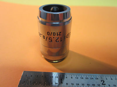 Microscope Part Objective Reichert Austria Optics Plan Epi 12.5X