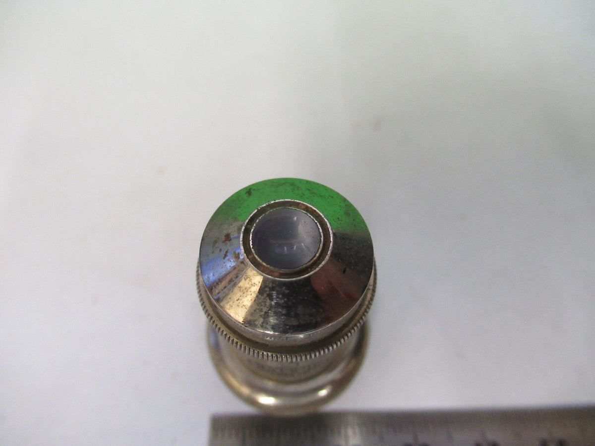 Antique Olympus Japan Objective 10X Optics Microscope Part