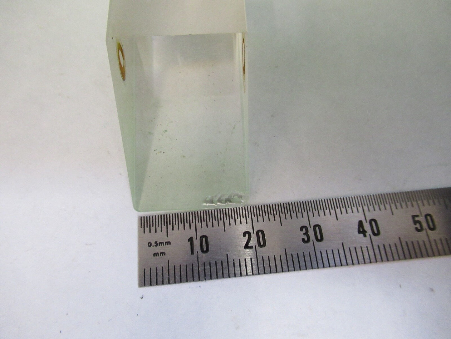 BAUSCH LOMB GLASS PRISM HEAD OPTICS MICROSCOPE PART as pictured H3-B-13