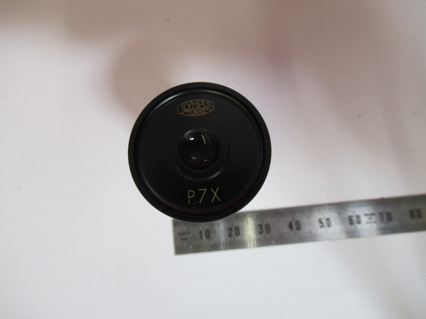 OLYMPUS JAPAN EYEPIECE OCULAR P7X  LENS  MICROSCOPE PART As Pictured S8-B-62