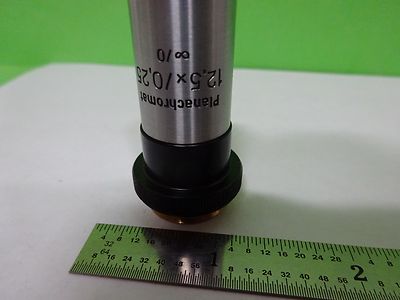 Microscope Part Objective Aus Jena 12.5X PlanAchromat Optics