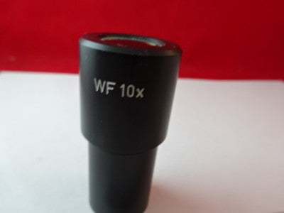 EYEPIECE 10 WF OPTICAL MICROSCOPE PART OPTICS AS IS #Q3-A-50
