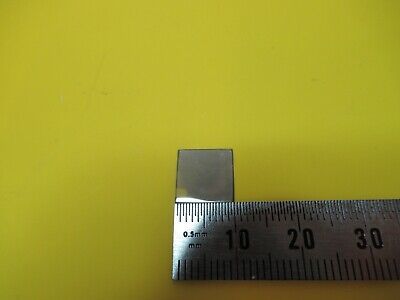 SAPPHIRE MINI WAFER COATED WITH PLATINUM METAL VERY NICE AS PICTURED &18-A-63