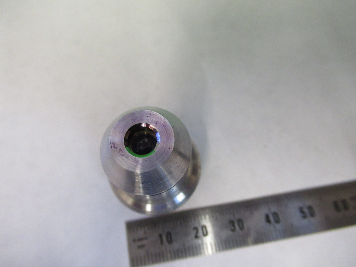 SPENCER 4X OBJECTIVE INFINITY OPTICS LENS MICROSCOPE PART AS PICTURED S1-B-48