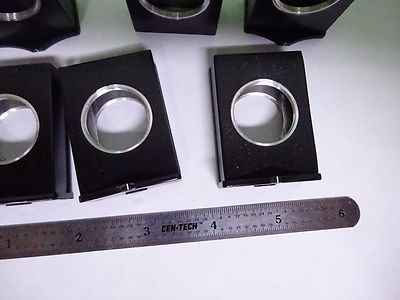 Microscope Fixtures Lot Objective Holder Optics AS IS