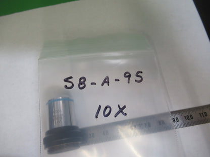Microscope Wild Swiss Objective 10X Fluor Optics AS Pic